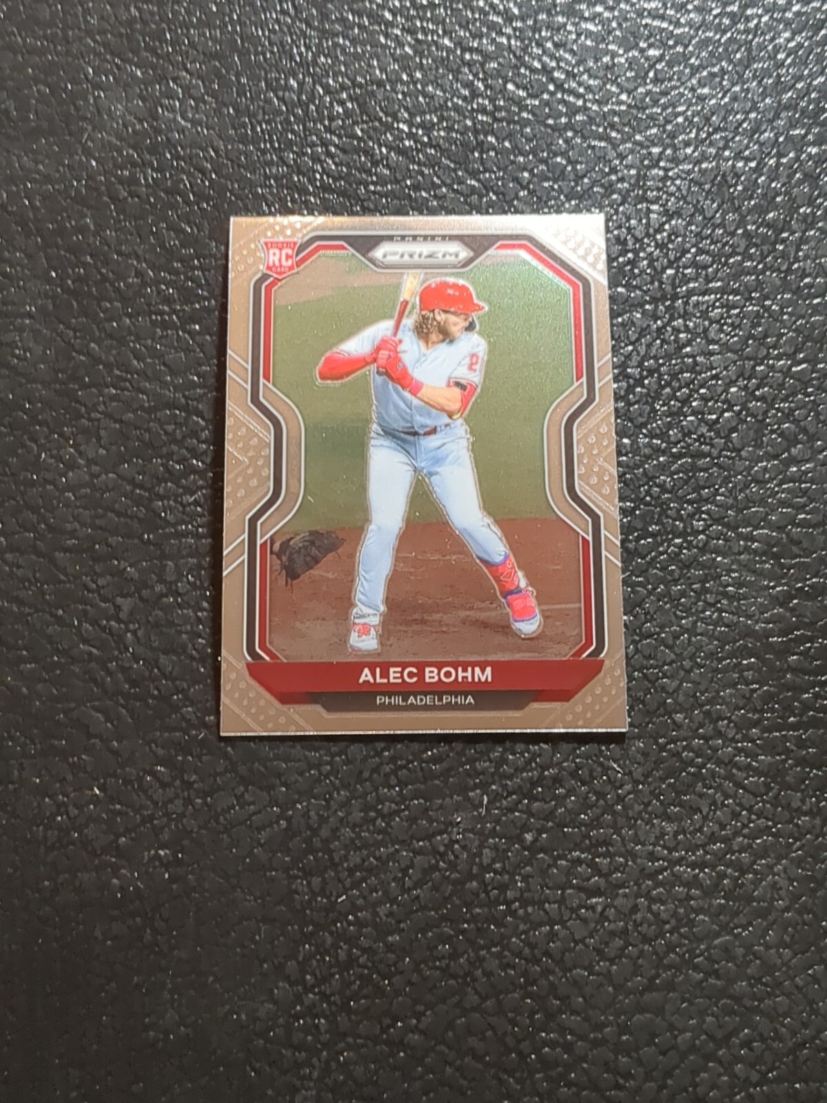 Alec Bohm Rookie 2021 Panini Prizm RC #140 Phillies Tier 2