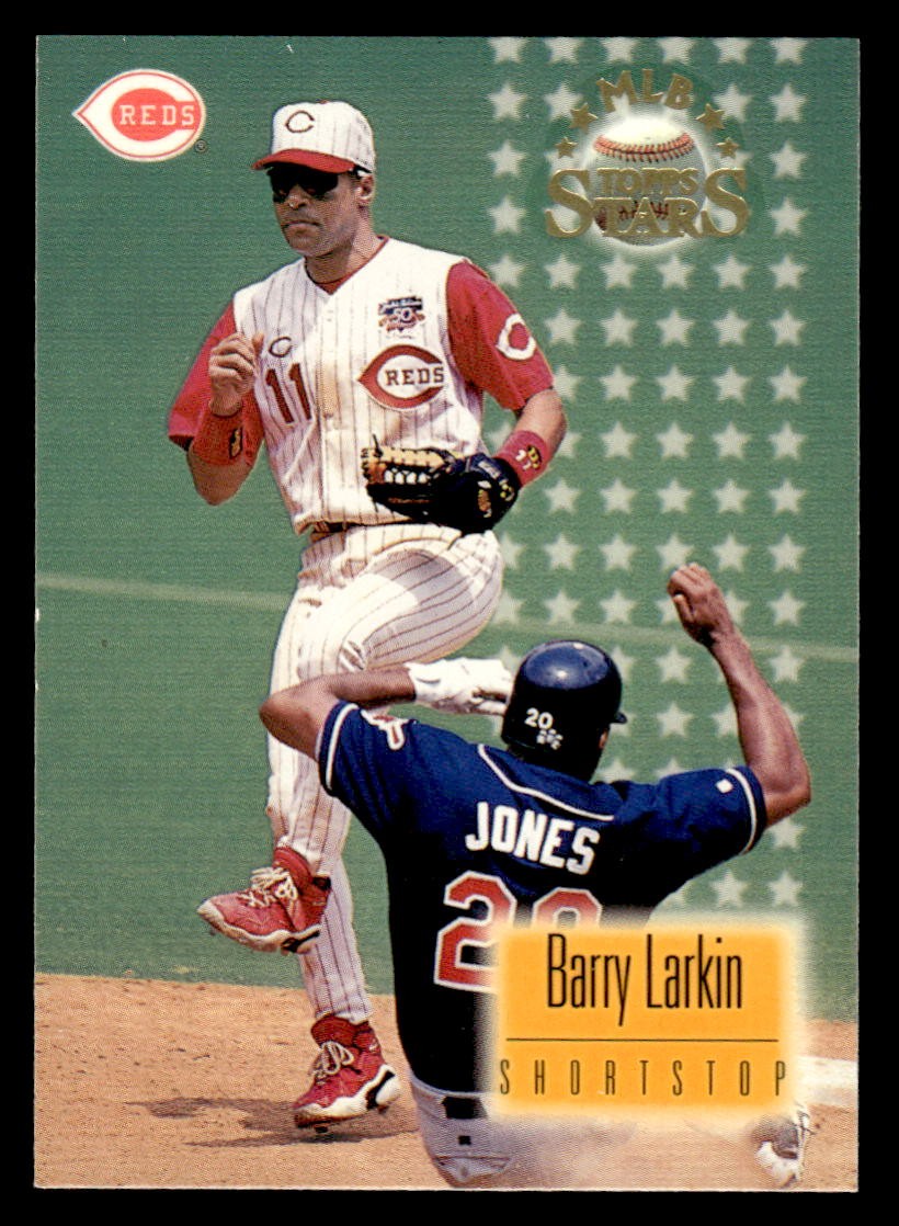 1997 Topps Stars #15 Barry Larkin Card Cincinnati Reds