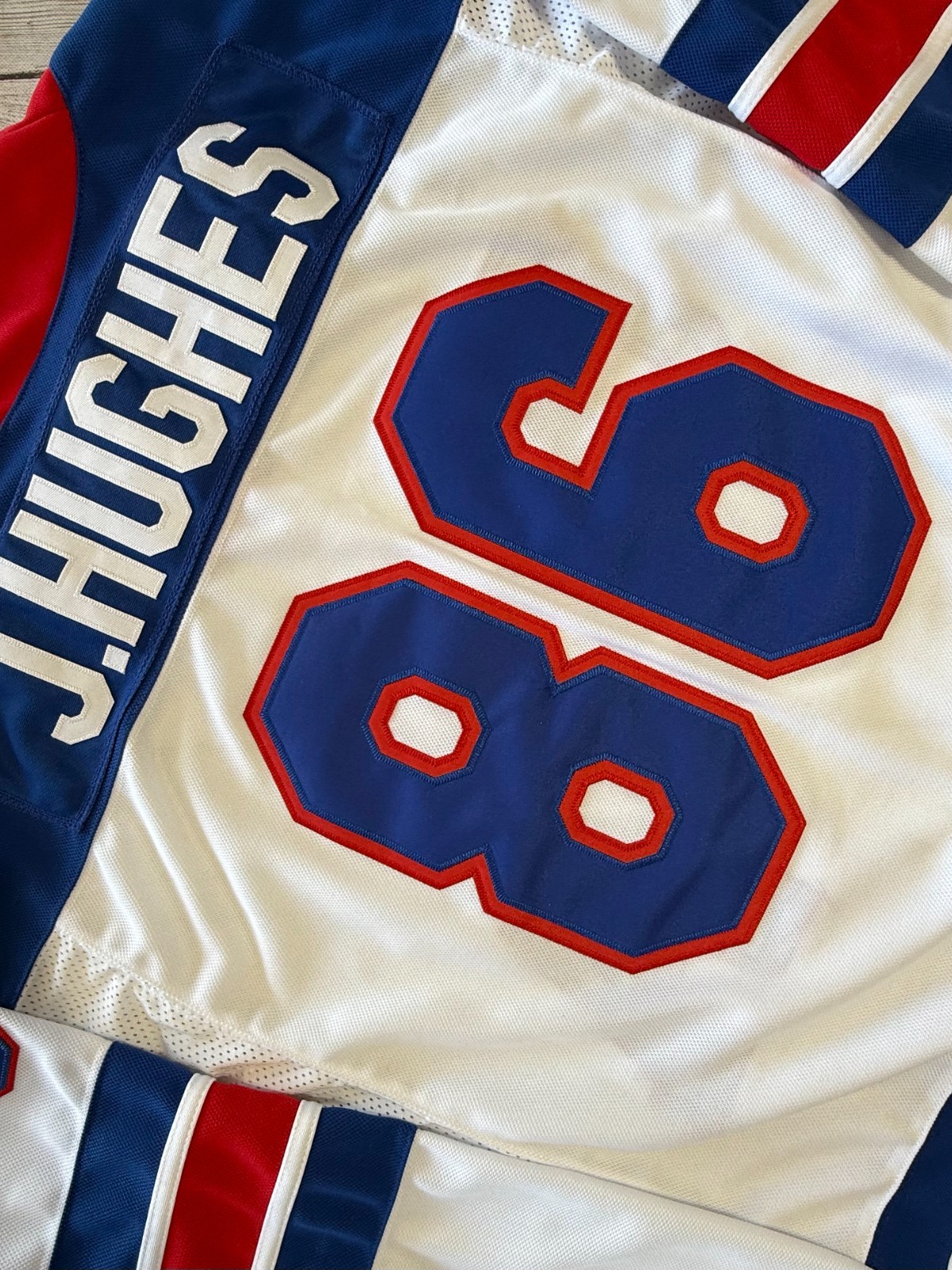 #86 Jack Hughes Team USA 2026 Olympics Jersey Gold Medal Hockey Size Medium