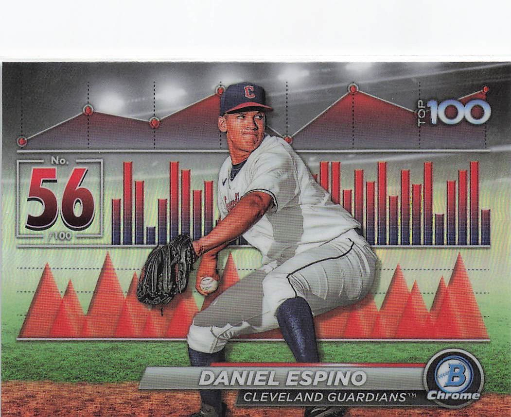 2024 Bowman #BTP-56 Daniel Espino Bowman Scouts’ Top 100