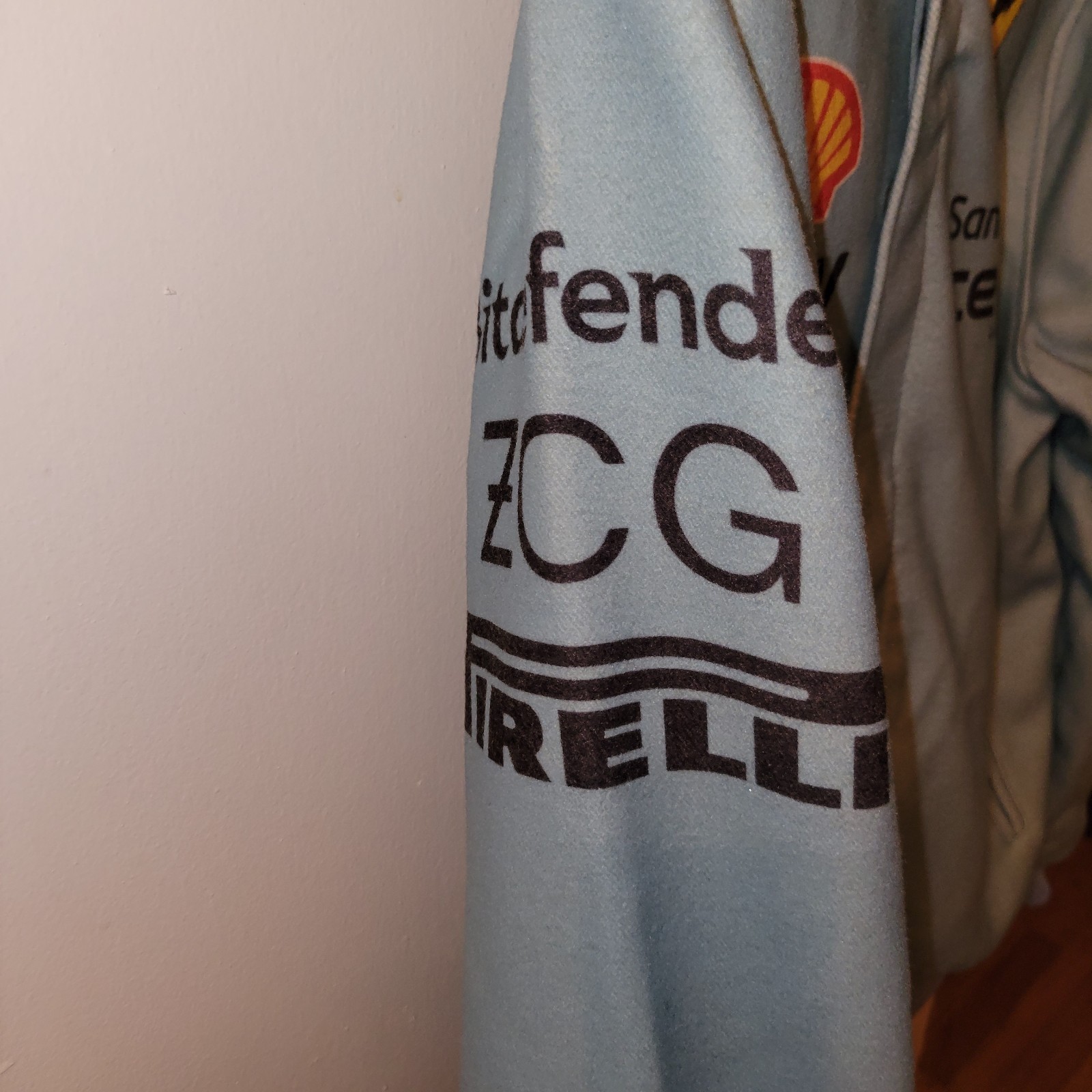 Scuderia Ferrari F1 2024 Miami GP Team Varsity Jacket L FAST SHIP✈ MAKE AN OFFER