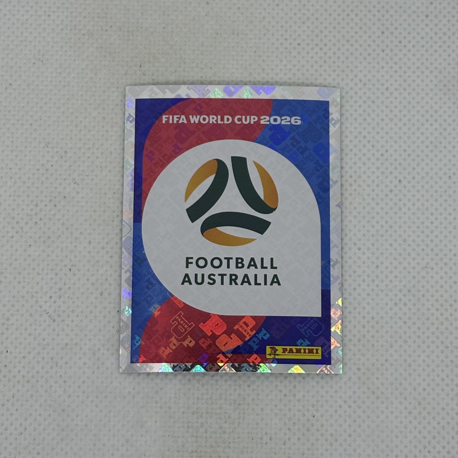 2026 Panini FIFA World Cup | Australia Badge AUS 1 | Foil Logo Sticker!