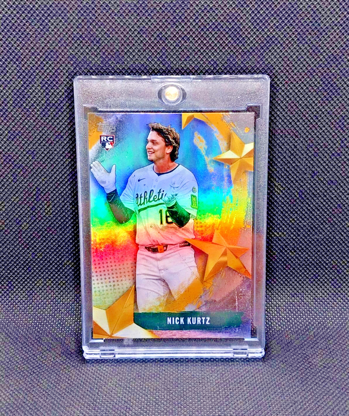 SOUGHT AFTER NICK KURTZ TOPPS GOLD STARS HOLO FOIL INSERT ROOKIE CARD INVESTMENT