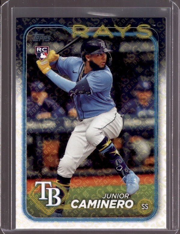 JUNIOR CAMINERO 2024 Topps All-Star Game Set Foil Pattern Rookie RC #628 Qty
