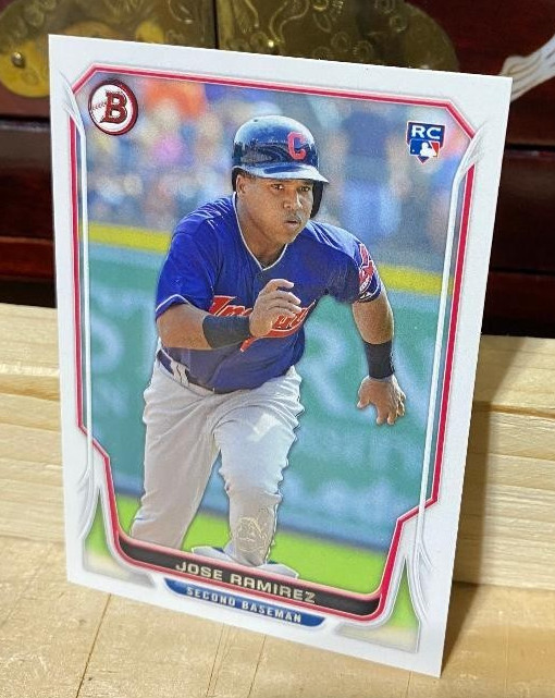 Jose Ramirez Rookie Card Bowman 2014 #176