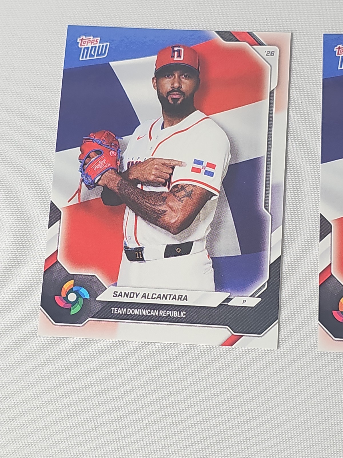 2026 World Baseball Classic Topps Now Team Dominican Republic 12 BASE CARDS