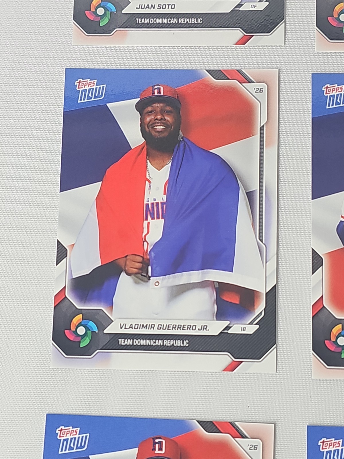 2026 World Baseball Classic Topps Now Team Dominican Republic 12 BASE CARDS