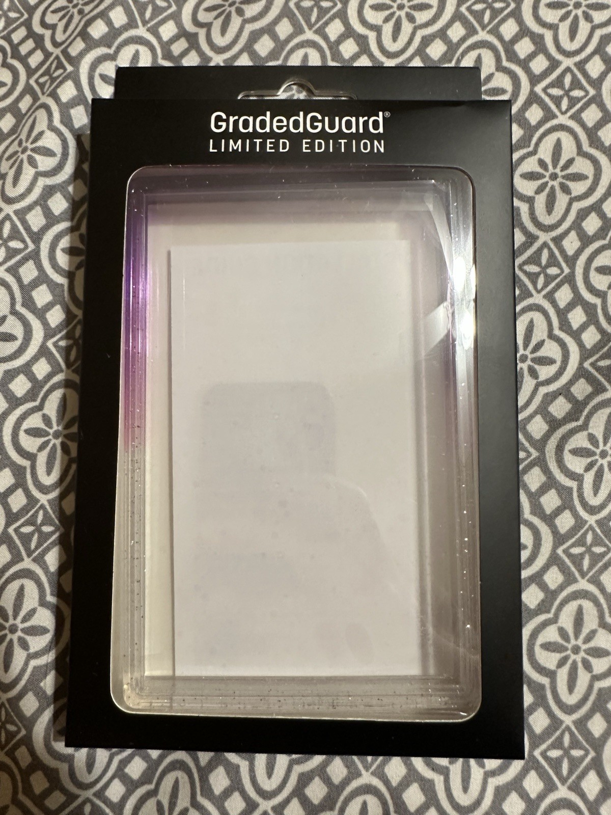 GradedGuard BGS Graded Card Case Guard Protector Grape Purple Fade New IN HAND