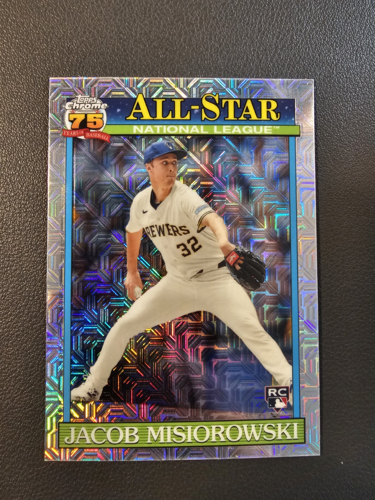 2026 Topps Series 1 – 1991 Topps Chrome Silver Pack Mojo Jacob Misiorowski (RC)