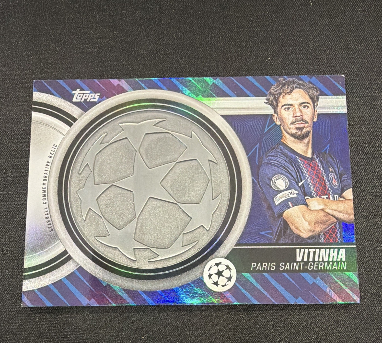 Topps 2026 UEFA Club Competitions 2025/26 Vitinha PSG Starball Relic SCR-VI