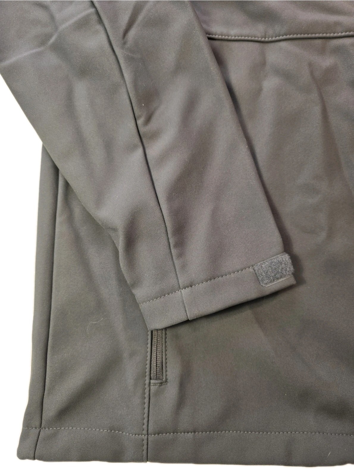Columbia Ascender Collegiate Softshell Jacket Mens XL Gray Wisconsin Badgers