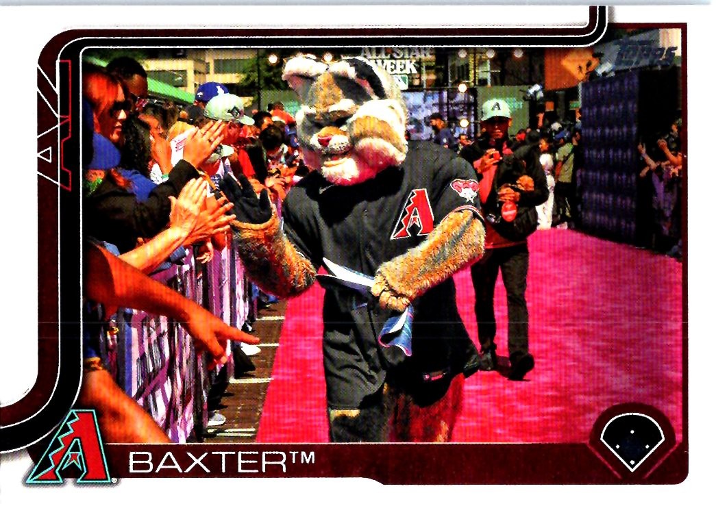 2025 Topps #M-1 Baxter Mascots