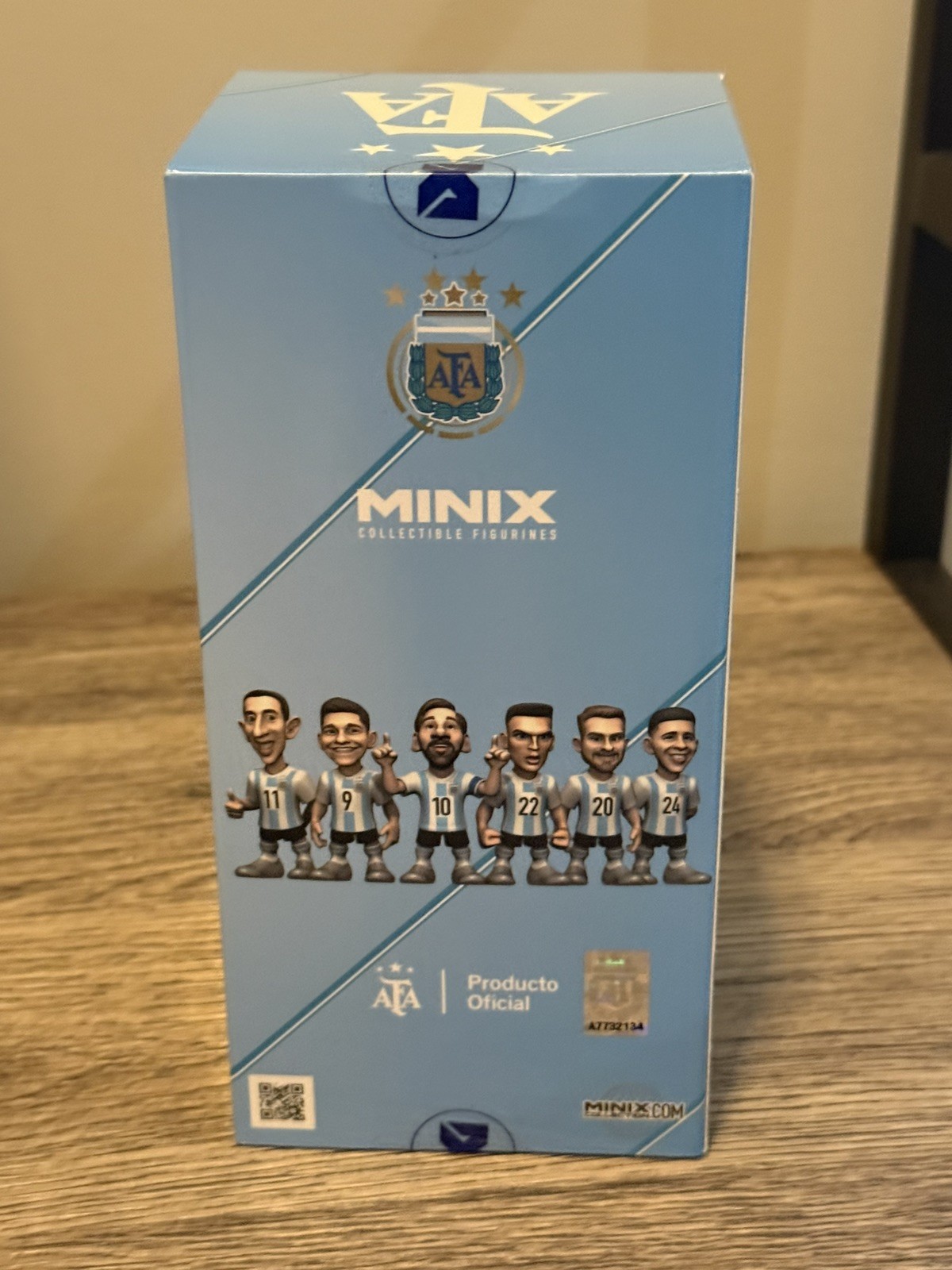 2024 Lionel Messi Minix Licensed 5” Figure World Cup Argentina Soccer