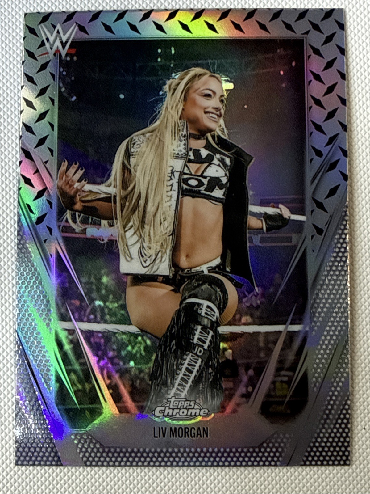 DIAMOND PLATE REFRACTOR 2026 Topps Chrome WWE Cards You Pick/Choose! READ*