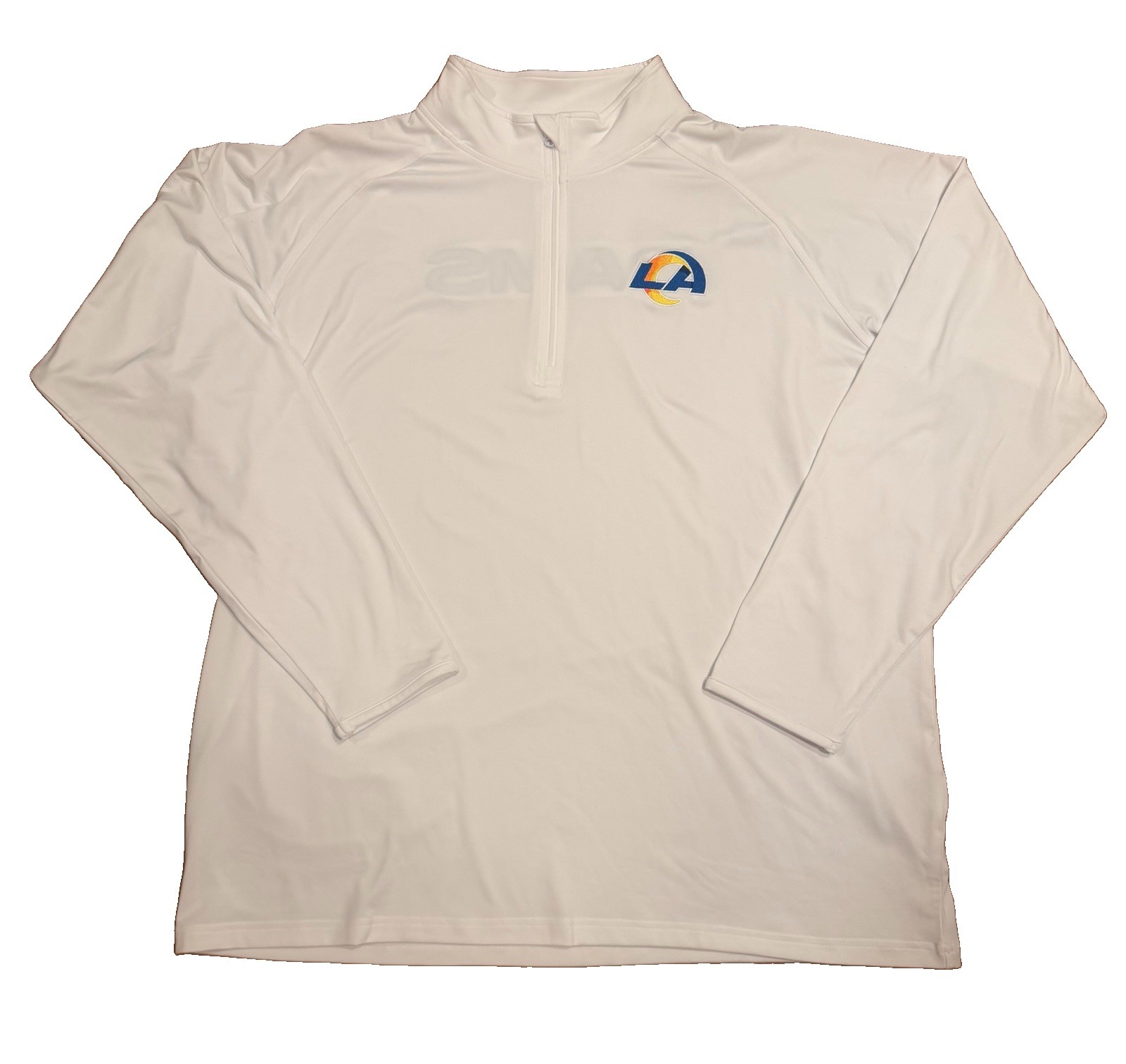 Los Angeles Rams Pullover Mens XXL White Sport-tek Long Sleeve NFL