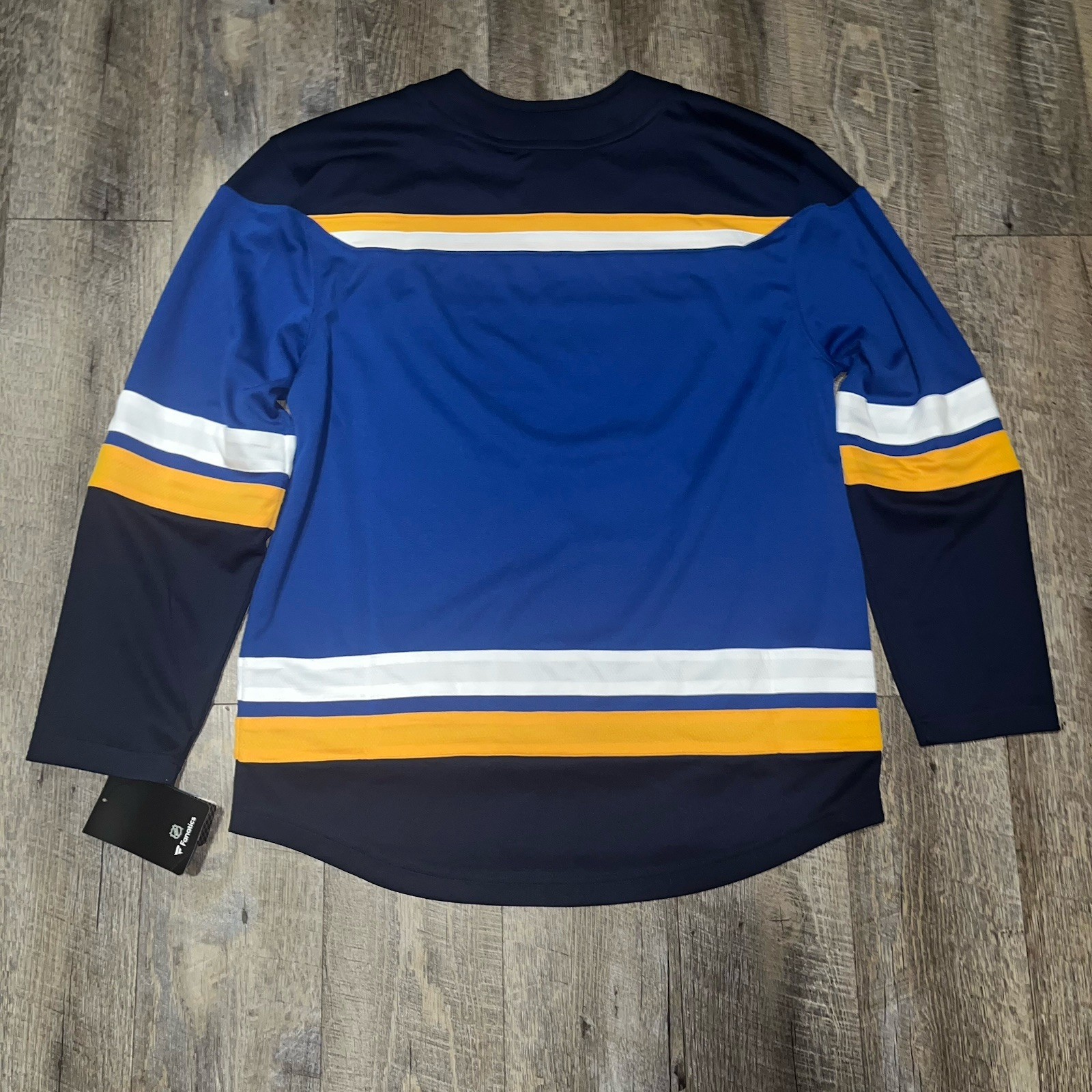 Men’s Fanatics Blue St. Louis Blues Breakaway Home Jersey Size S New With Tags