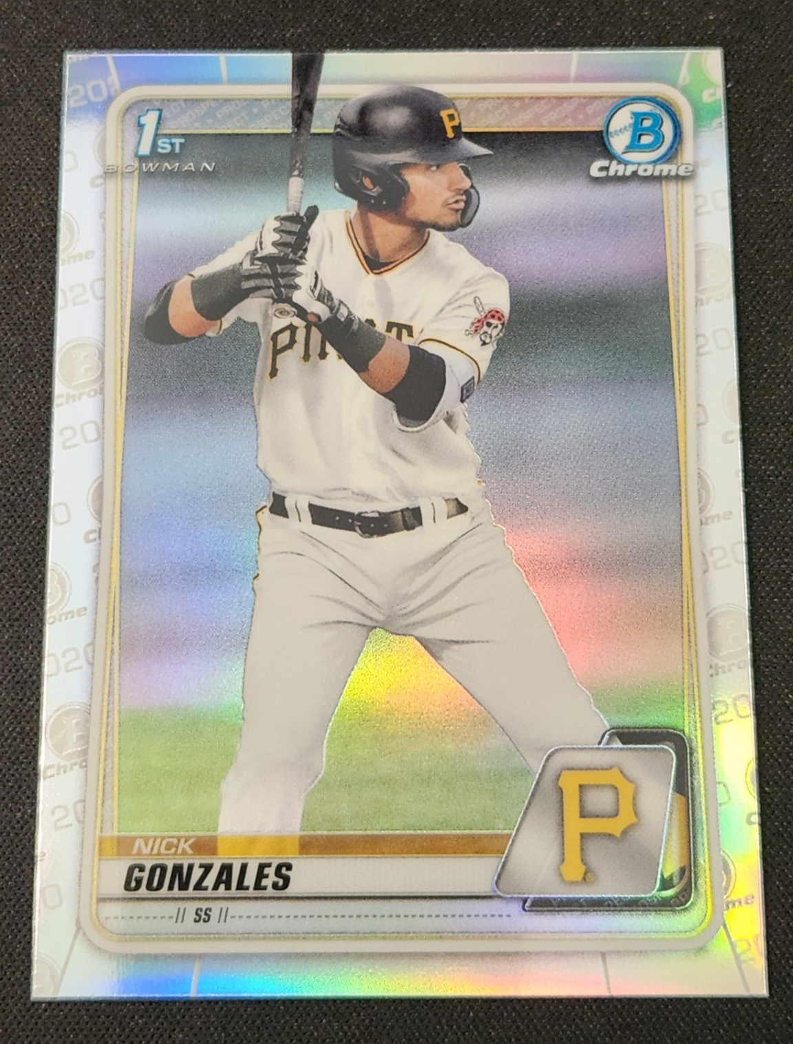 Nick Gonzales 2020 Bowman Draft 1st Chrome Prospect Refractor #BD-81