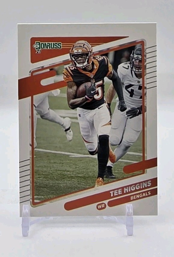 2021 Panini Donruss Tee Higgins #213 Base Cincinnati Bengals