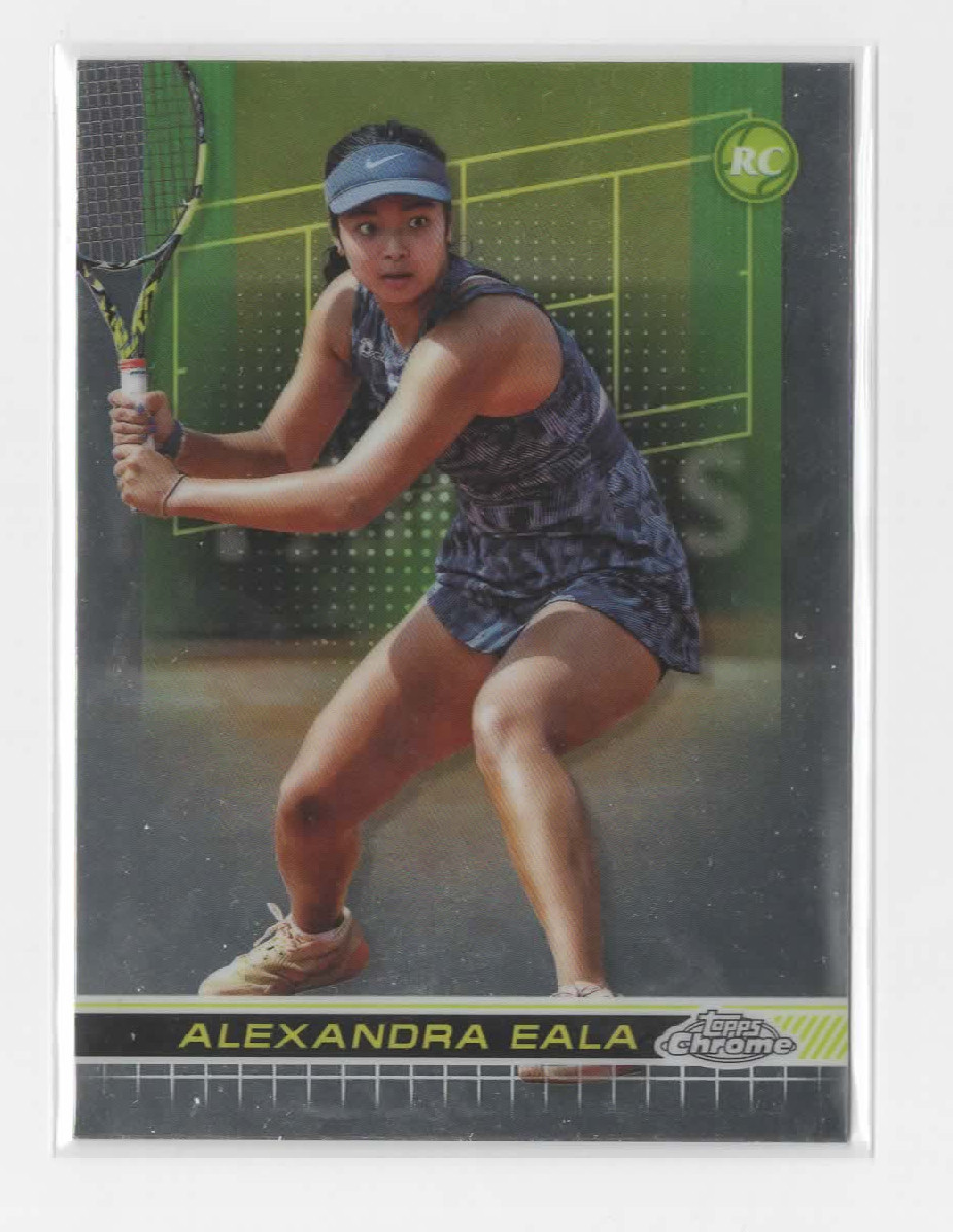 2024 Topps Chrome – Alexandra Eala #191 Base (RC)