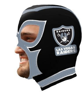 “Las Vegas Raiders Super Fan Face Mask – Unisex Adult Fit”