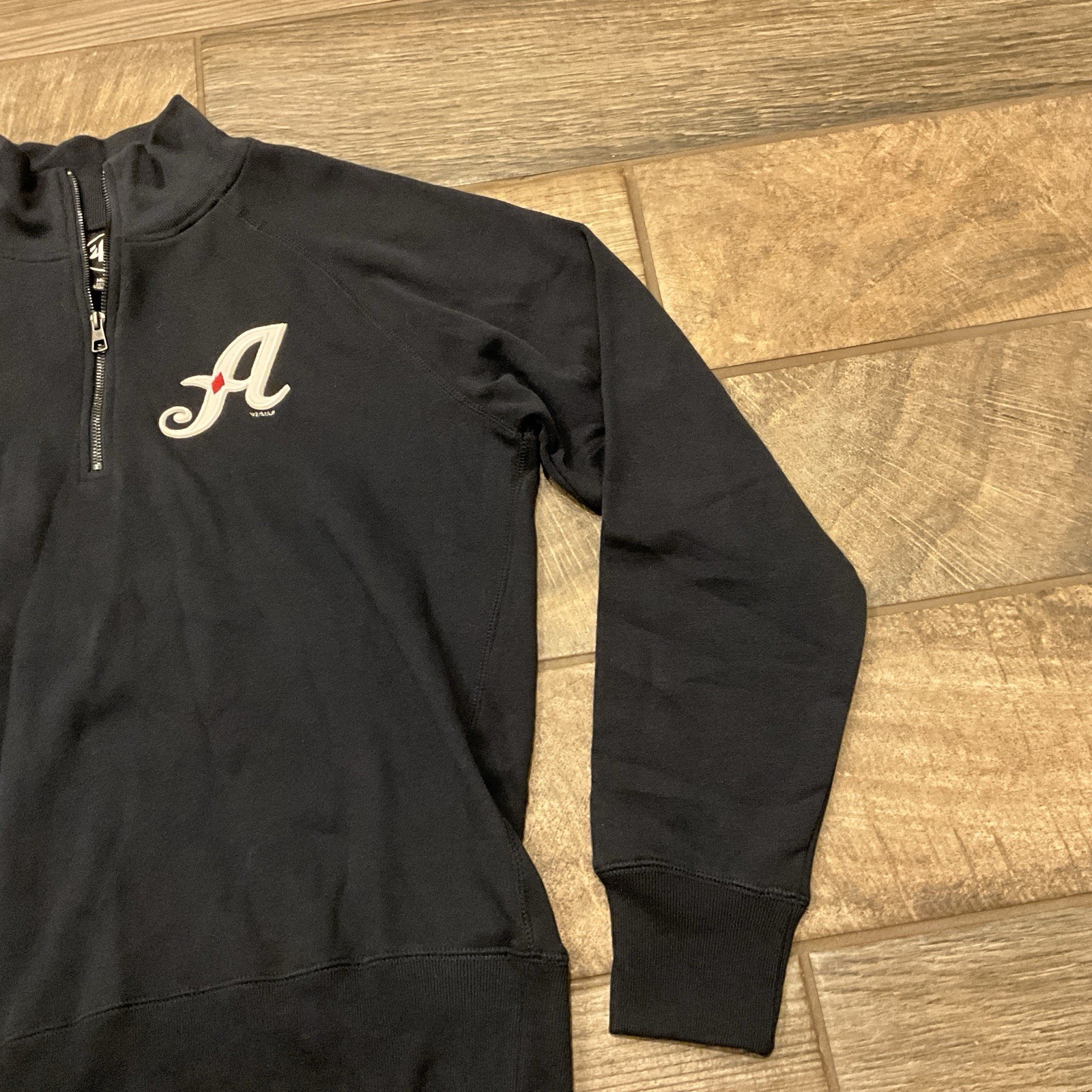 MiLB Reno Aces Quarter Zip ‘47 Brand Men’s Sz M Navy Blue Jacket – Nice