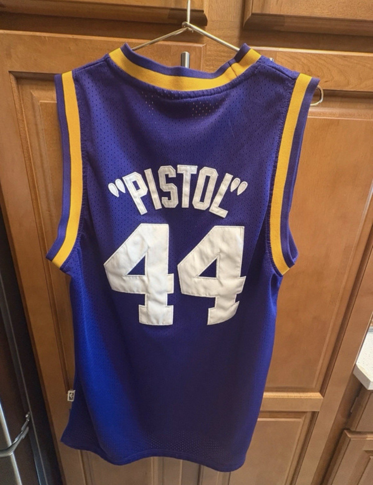 “Pistol” Pete Utah Jazz Jersey Adidas Hardwood Classics