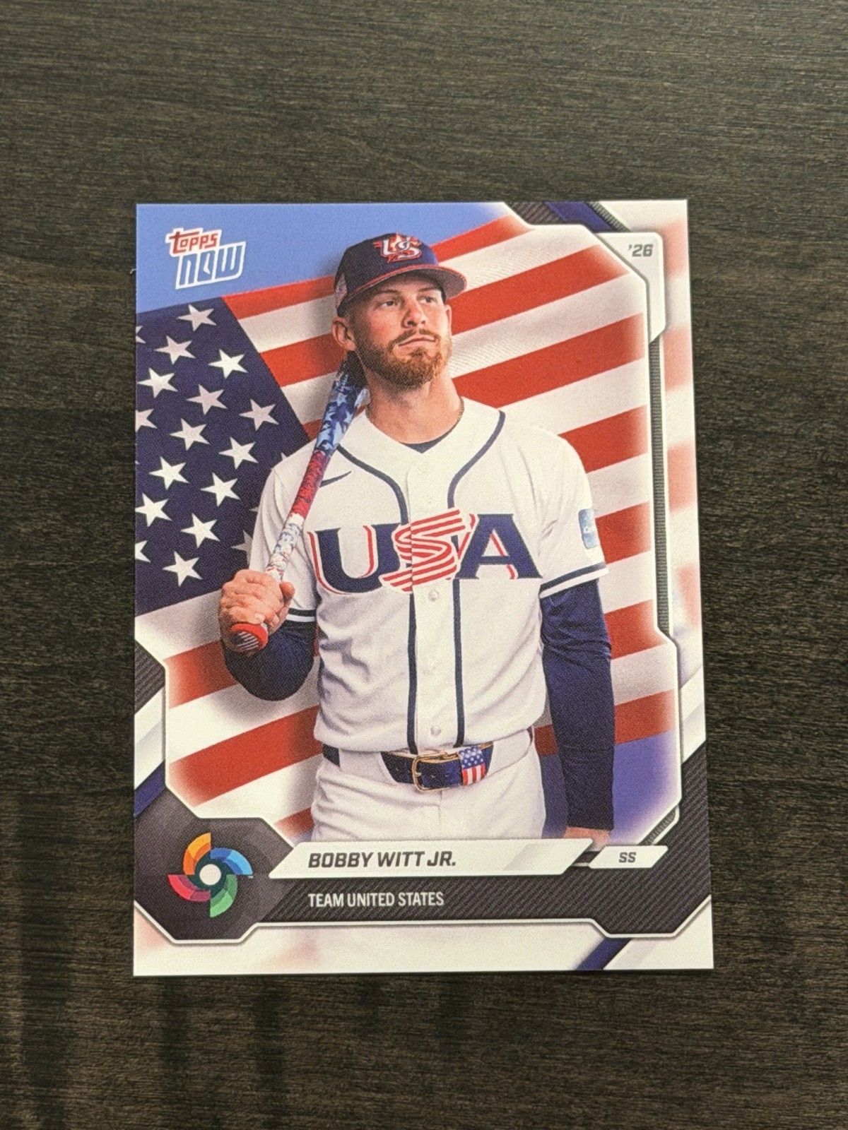 2026 Topps Now WBC World Baseball Classic UNITED STATES Team Set