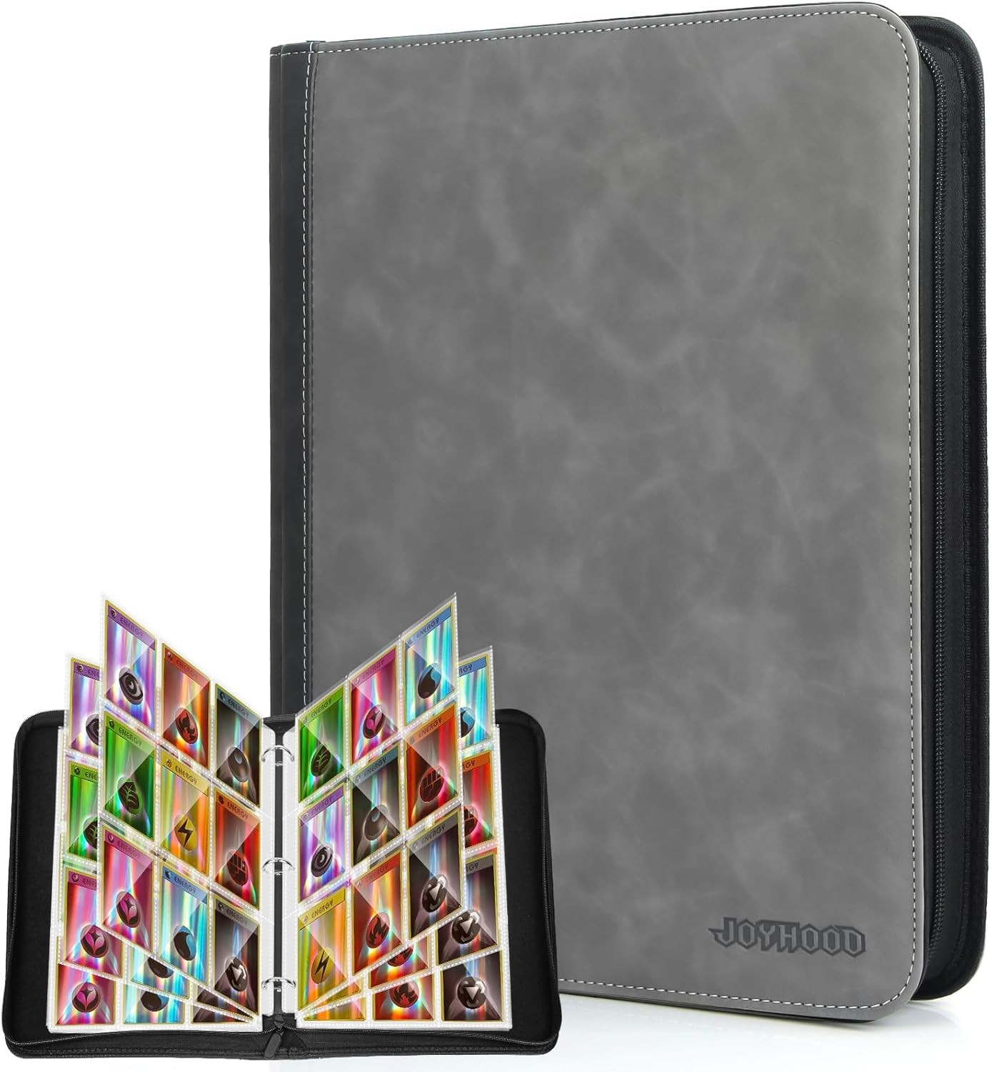 Toploader Binder, Holds 900Toploaders, 9 Pockets, Top Loader Binder for Cards S