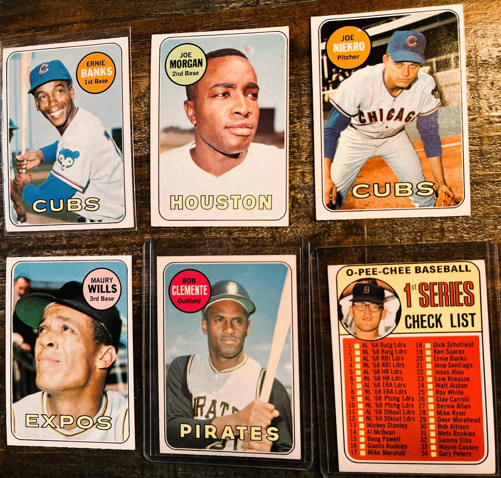 1969 OPEECHEE OPC MLB Baseball Singles U PICK-VG to NM-AARON MAYS CLEMENTE