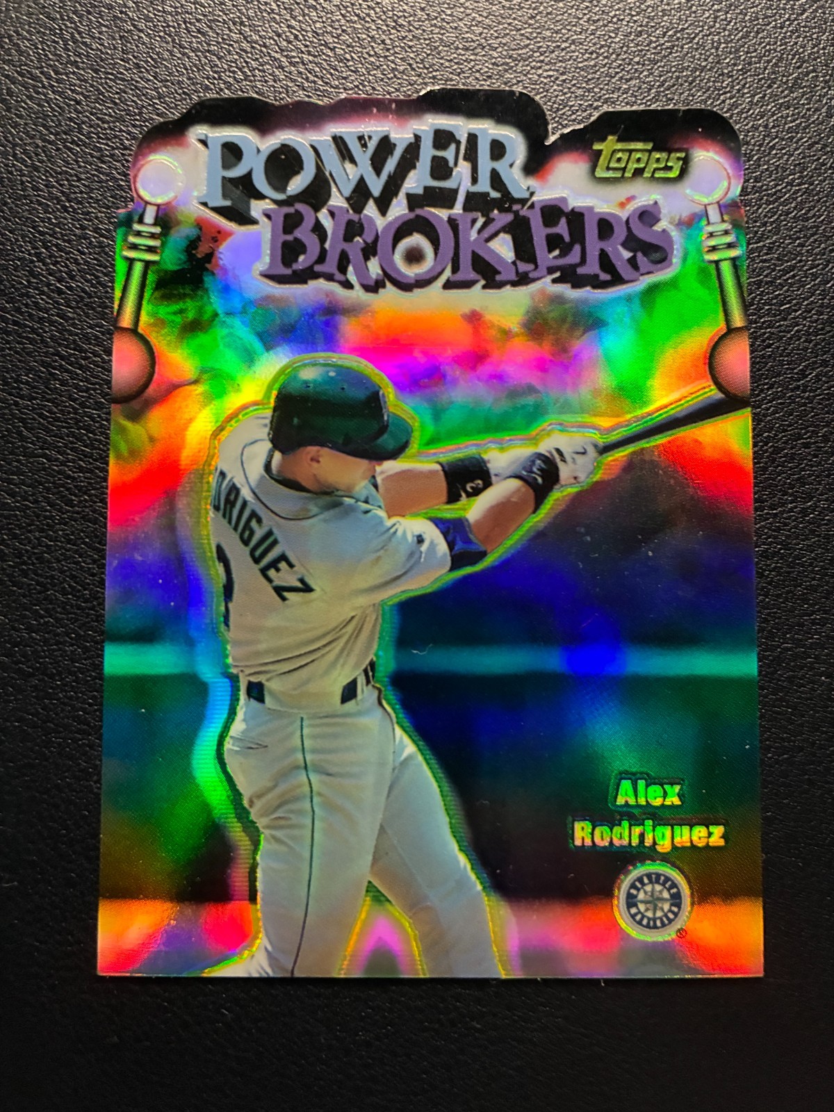 1998 Topps Alex Rodriguez Power Brokers Refractor #PB6 Mariners