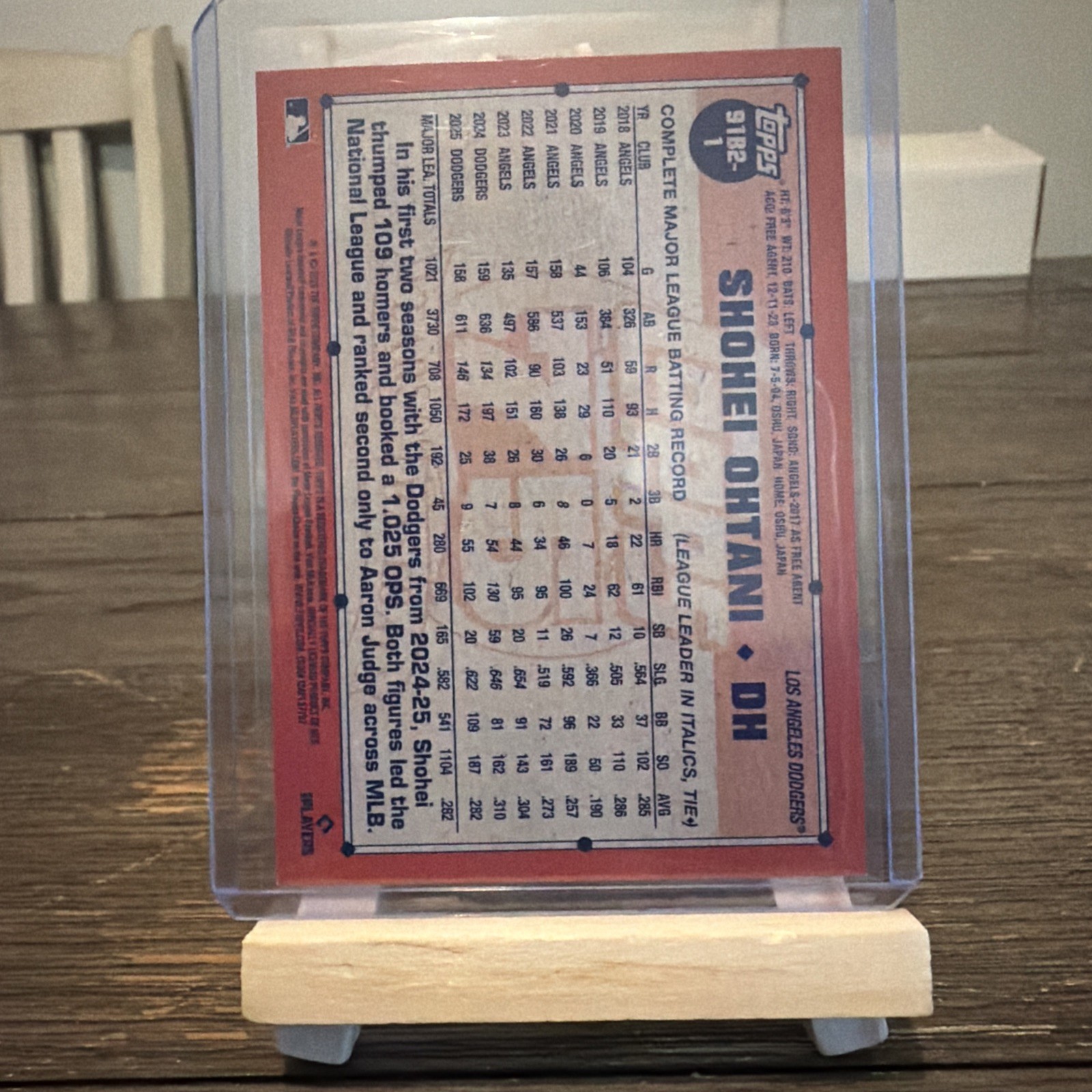 Shohei Ohtani 2026 Topps Series 2 1991 75th Anniversary SP Dodgers #91B2-1