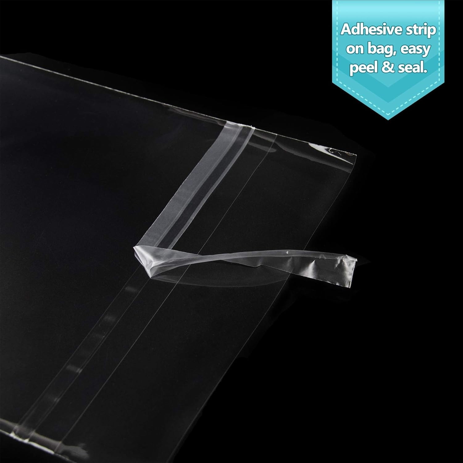 Safe and Easy Storage: 100-Pack 7″ x 9″ Acid-Free Clear Sleeves for Photographs