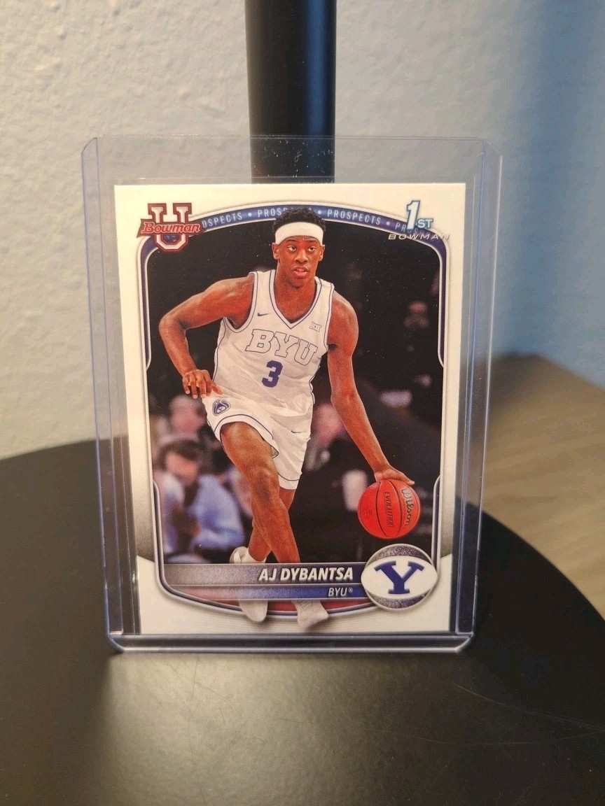 AJ Dybantsa 2025-26 Bowman Basketball Prospects #BPP-1 BYU 1st Bowman