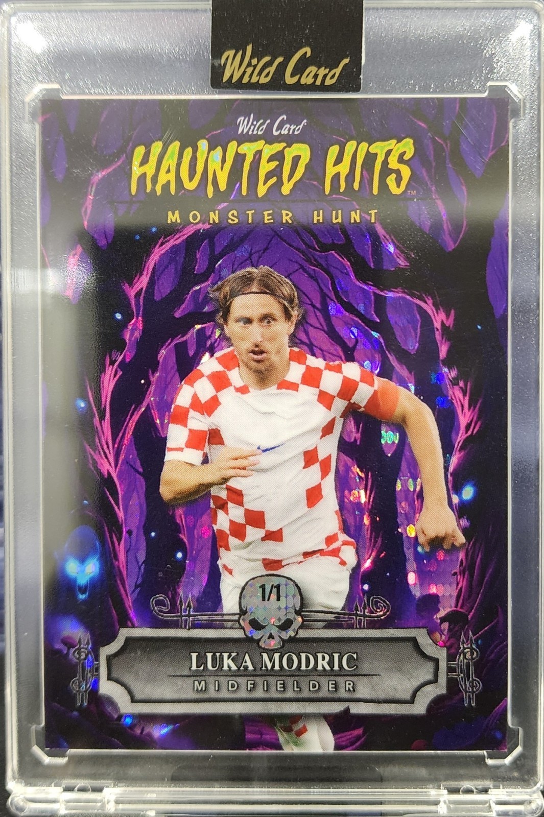 Luka Modric 1/1 Haunted Hits – Croatian National Team and AC Milan