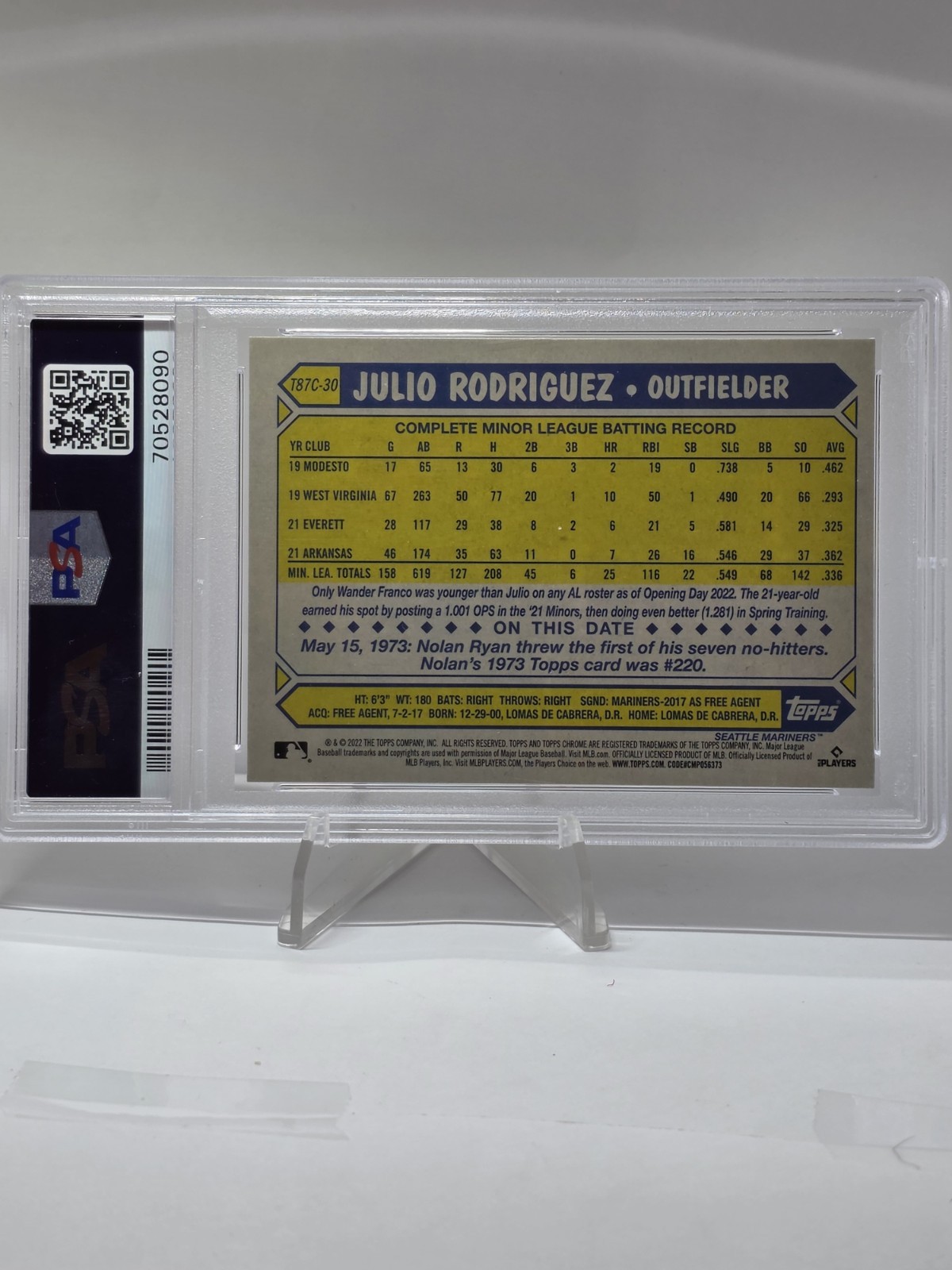 2022 Topps Update Series – 1987 Topps Chrome Silver Pack Update Series Mojo