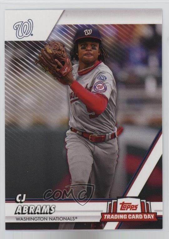 2024 Topps Trading Card Day CJ Abrams #NTCD-B30 0kv2