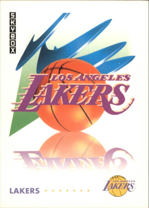 1991-92 SkyBox #363 Los Angeles Lakers – BSK