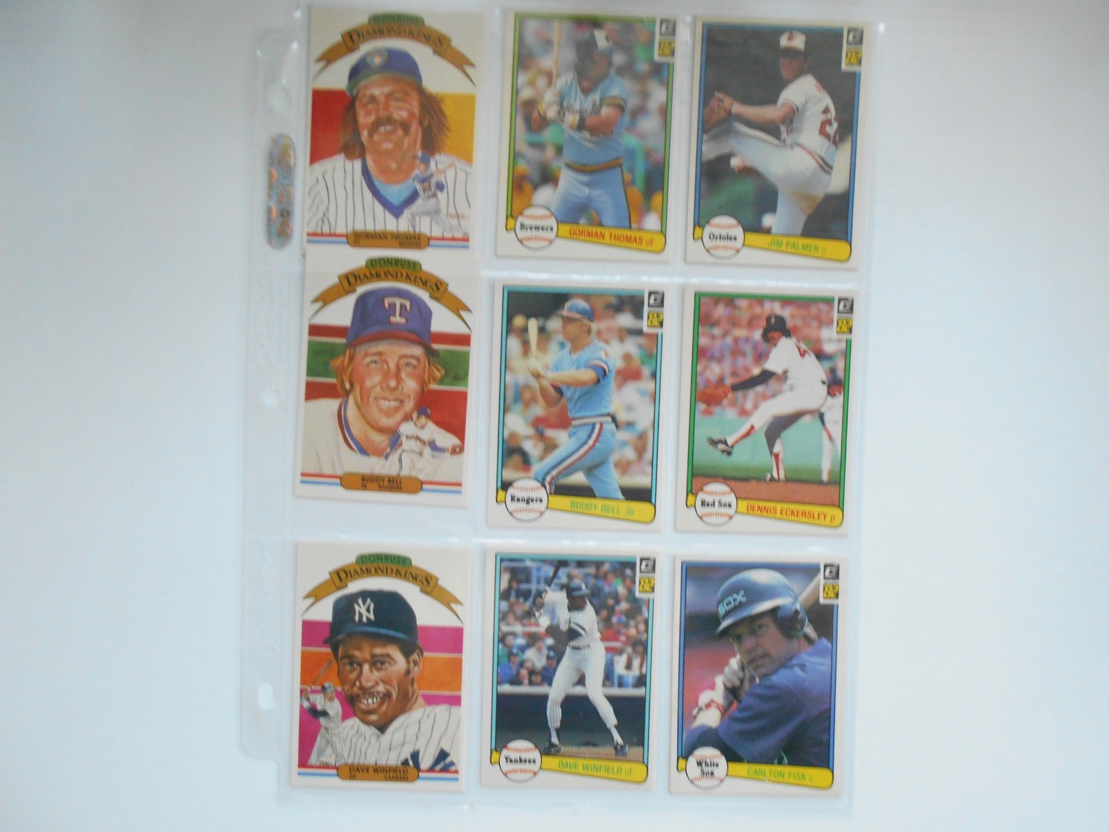 1982 Donruss – Lot of 45 cards – Dave Winfield, Jim Palmer, Tom Seaver, Jackson