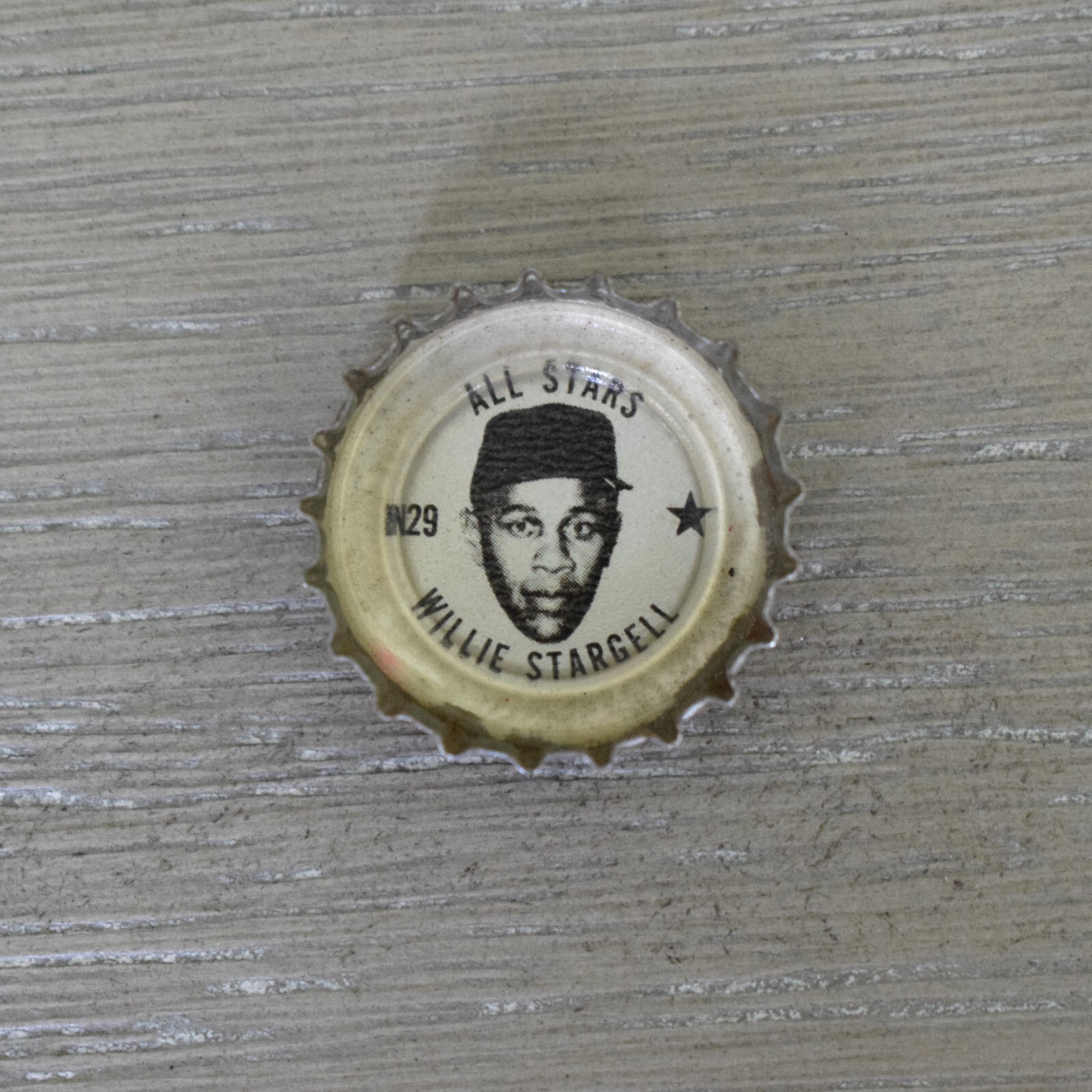 1967 MLB Coke Coca-Cola Baseball Bottle Caps National American League All Stars