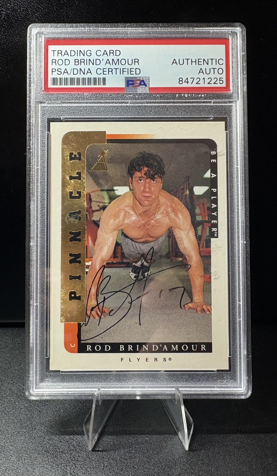 1996-97 Pinnacle Be A Player Auto Rod Brind’Amour #21 Auto PSA 10 AUTO!