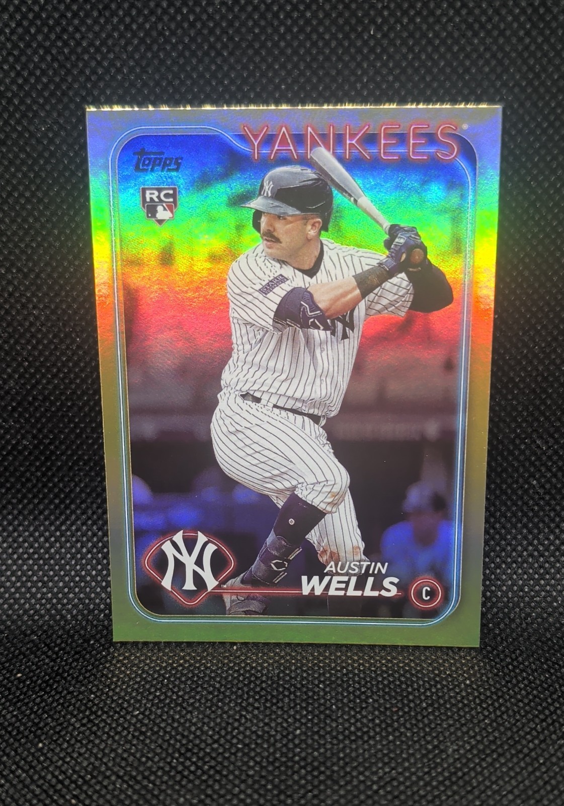 2024 Topps Series 2 – Austin Wells #624 Gold Foil (RC)