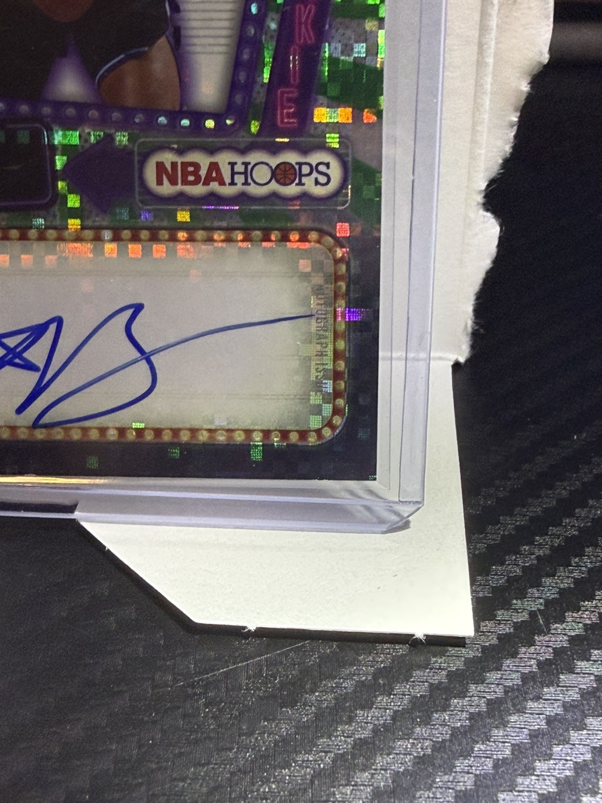 2026 Topps NBA HOOPS Rookie First Signs Auto ACE BAILEY Light Burst Green /75 RC