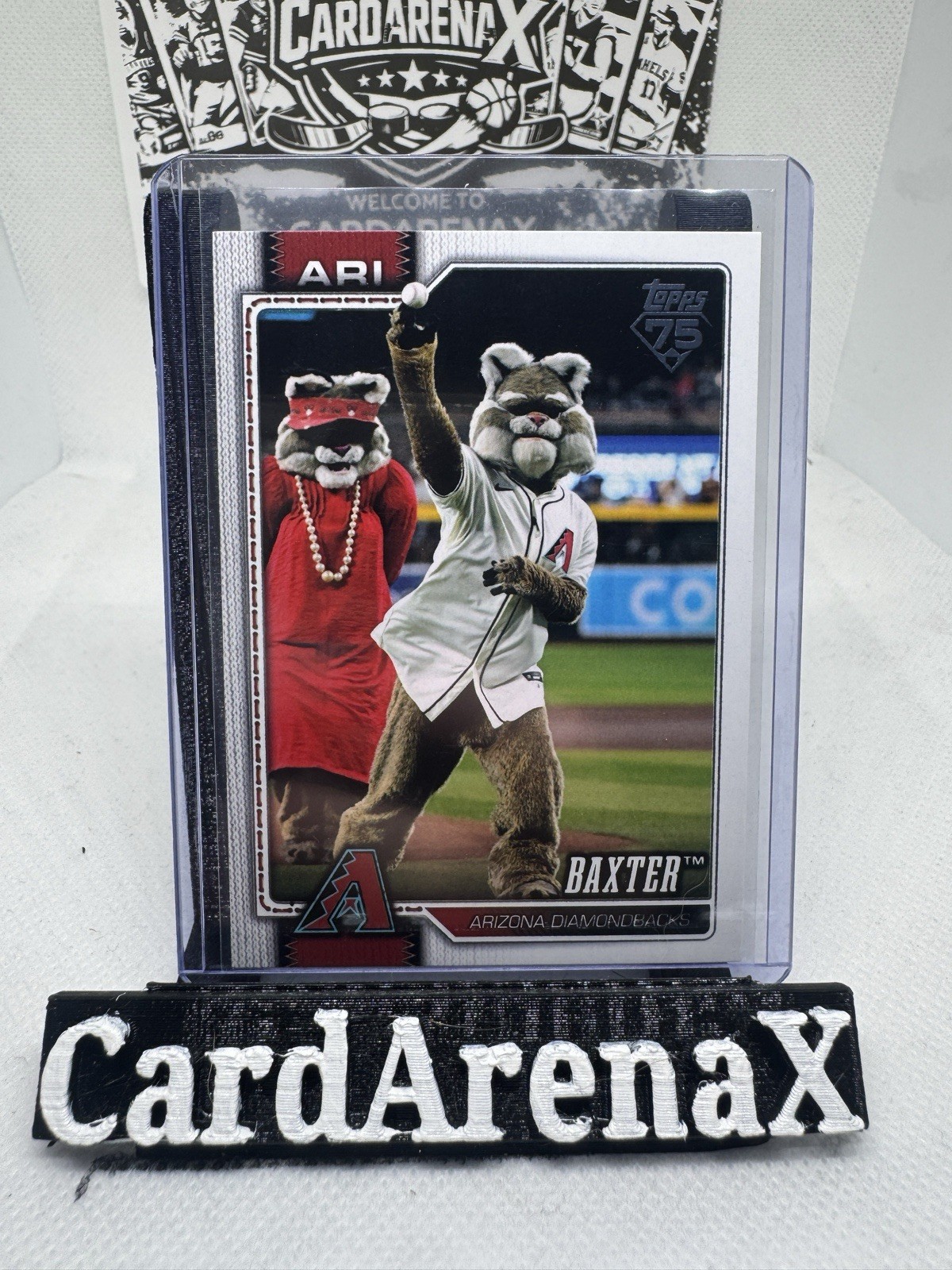 2026 Topps Series 1 – Baxter #M-1 DIAMONDBACKS Mascot