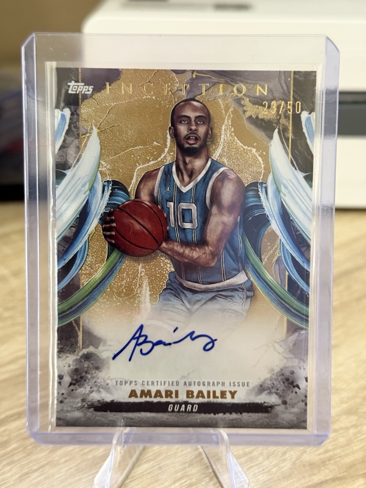 2025 Inception Amari Bailey Gold Auto /50 #AC-AB