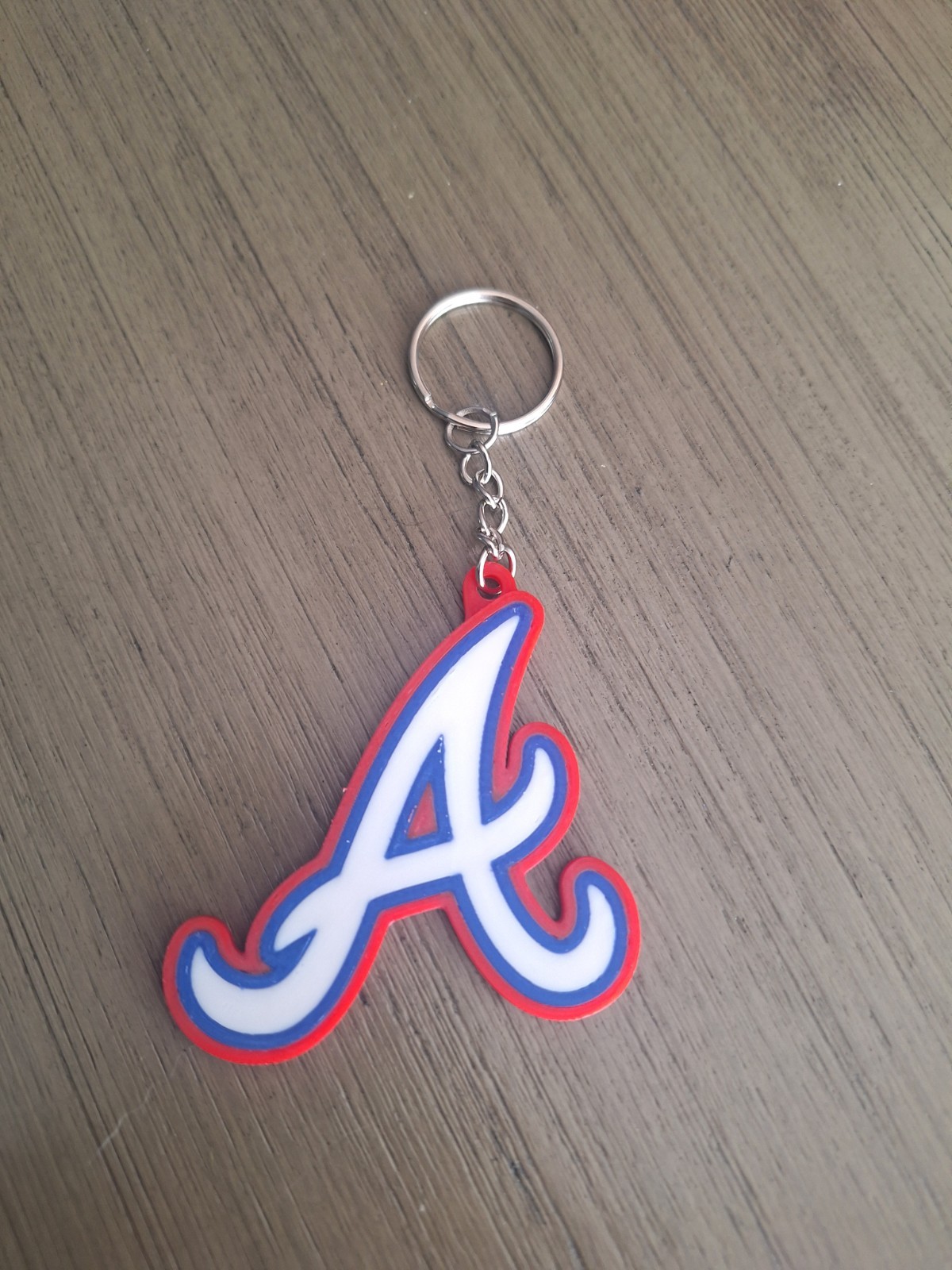 Atlanta Braves Keychain