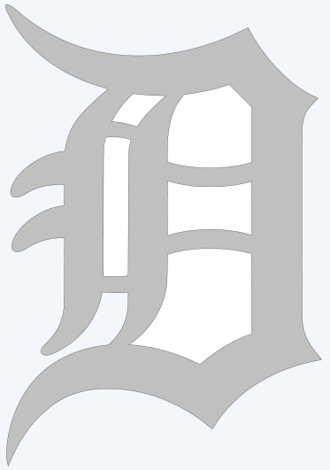 Detroit Tigers Vinyl Decal Sticker – You choose color and size