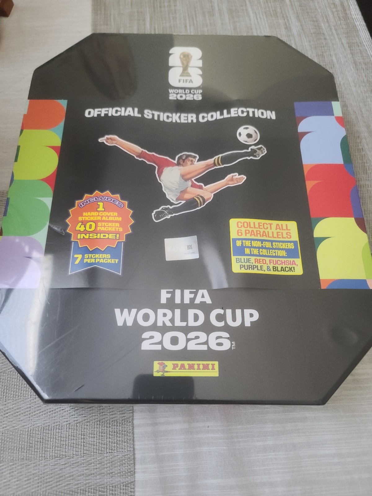 2026 Panini Soccer FIFA World Cup Sticker Stadium Box Costco Exclusive HardCover