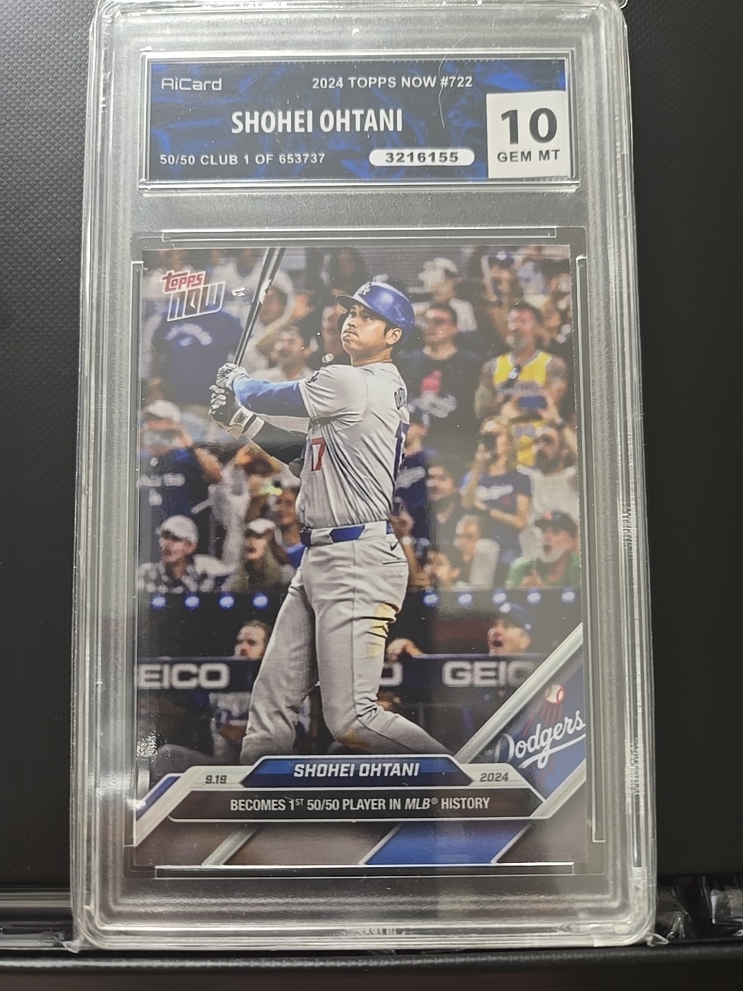 2024 Topps Now – Shohei Ohtani #722 /653737 *50/50*