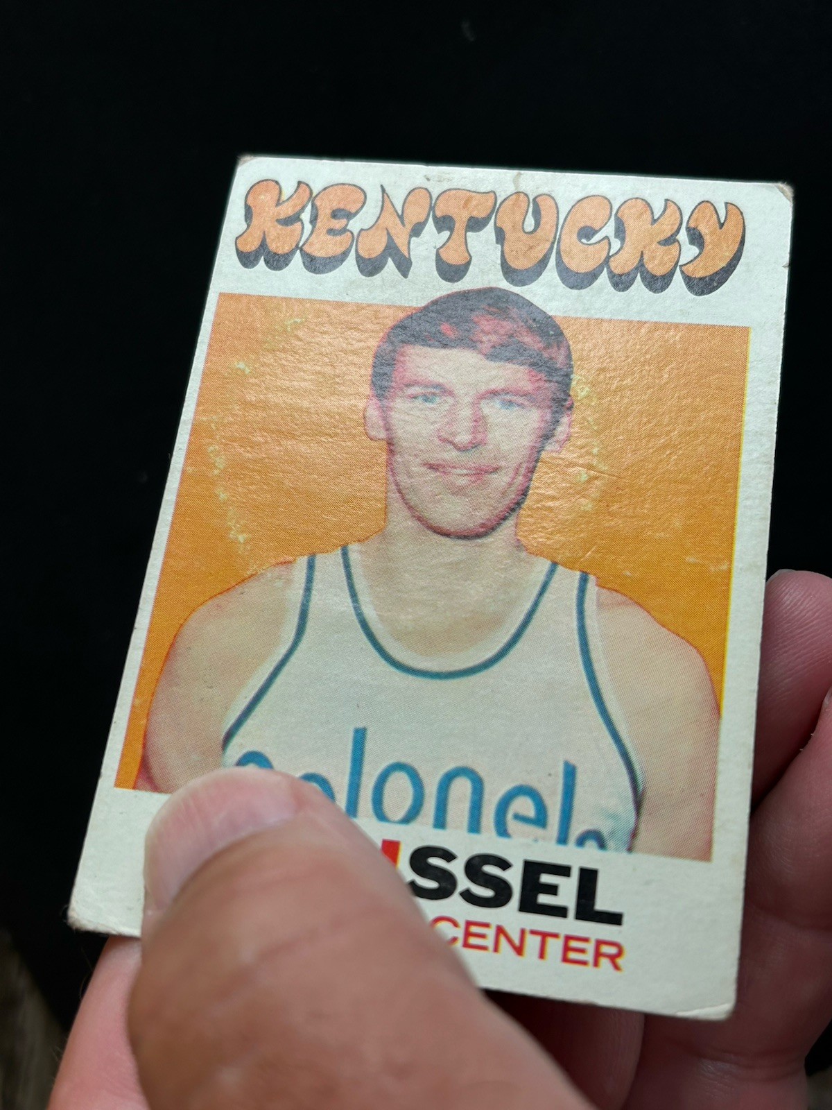 1971-72 Topps Basketball #200 Dan Issel HOF Rookie EX-/VG+ Circular Indentation