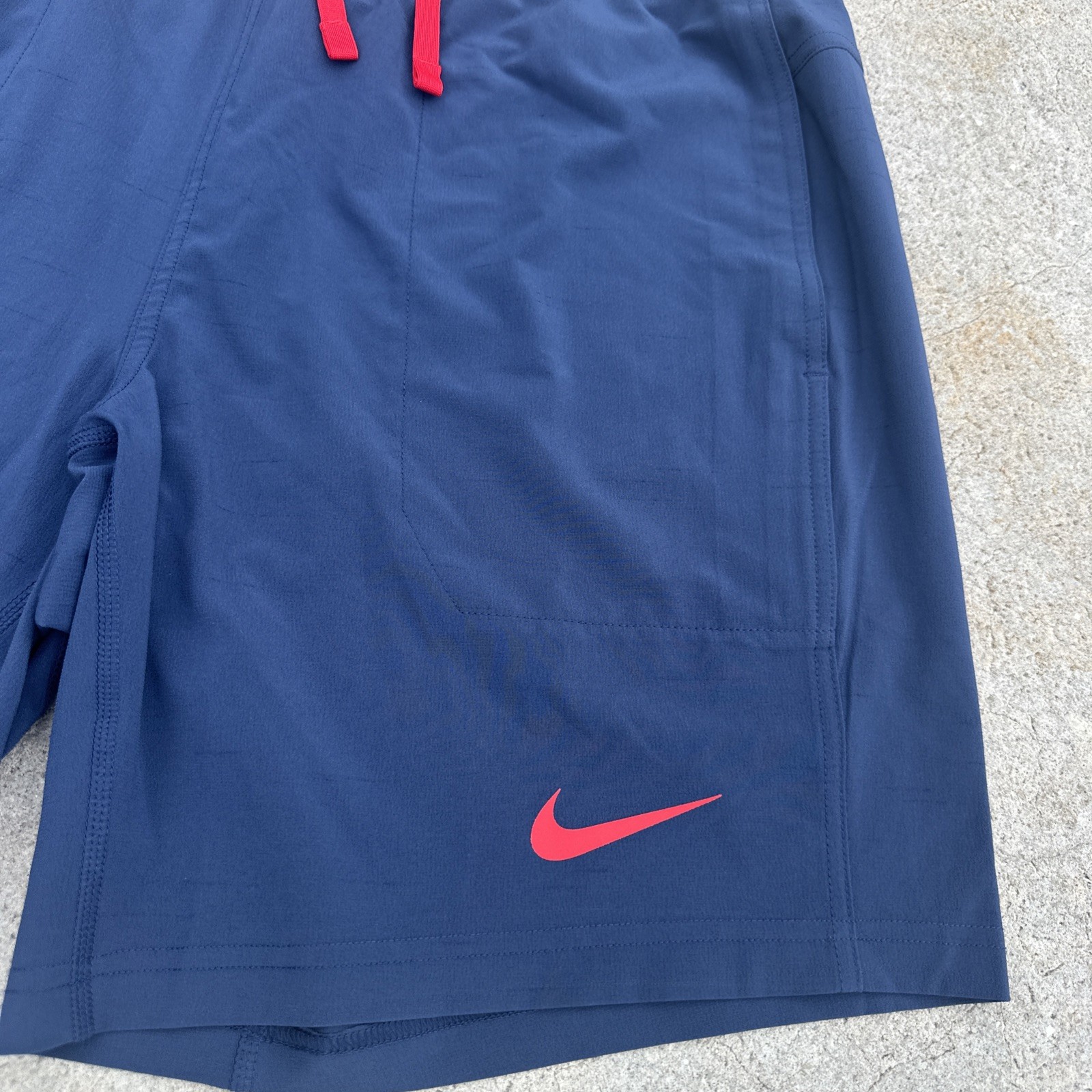 Nike Dri-FitNBA Washington Wizards Basketball Shorts Mens Large Blue Run Gym